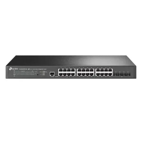 TP-LINK (SG3428XPP-M2) JetStream 24-Port 2.5GBASE-T & 4-Port 10GE SFP+ L2+ Managed Switch with 16-Port PoE+ & 8-Port PoE++, Rackmountable - HONORABLE VETERANS SOLUTIONS