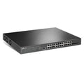 TP-LINK (SG3428XPP-M2) JetStream 24-Port 2.5GBASE-T & 4-Port 10GE SFP+ L2+ Managed Switch with 16-Port PoE+ & 8-Port PoE++, Rackmountable - HONORABLE VETERANS SOLUTIONS