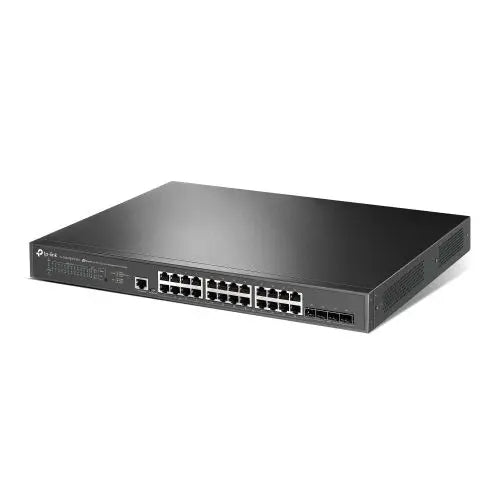 TP-LINK (SG3428XPP-M2) JetStream 24-Port 2.5GBASE-T & 4-Port 10GE SFP+ L2+ Managed Switch with 16-Port PoE+ & 8-Port PoE++, Rackmountable - HONORABLE VETERANS SOLUTIONS