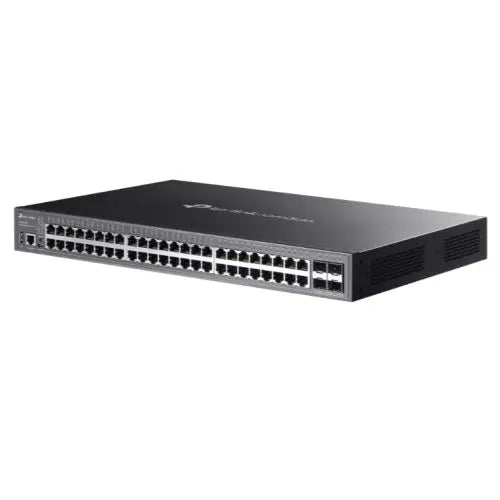 TP-LINK (SG5452XMPP) Omada 48-Port Gigabit Stackable Lite L3 Managed PoE++ Switch with 4x 10G Slots, Rackmountable - HONORABLE VETERANS SOLUTIONS