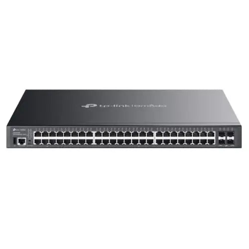 TP-LINK (SG5452XMPP) Omada 48-Port Gigabit Stackable Lite L3 Managed PoE++ Switch with 4x 10G Slots, Rackmountable - HONORABLE VETERANS SOLUTIONS
