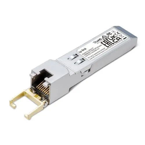 TP-LINK (SM331T) 1000BASE-T RJ45 SFP Module, Support TX Disable, 100m Reach Over Cat5e or Above, Hot-Pluggable - HONORABLE VETERANS SOLUTIONS