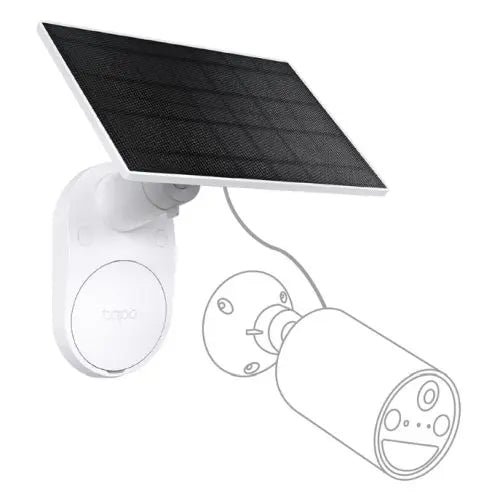 TP-LINK (TAPO A201) 2.5W Solar Panel for TAPO Battery Cameras, IP65, 4m Charging Cable - HONORABLE VETERANS SOLUTIONS