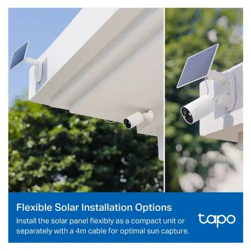 TP-LINK (TAPO A201) 2.5W Solar Panel for TAPO Battery Cameras, IP65, 4m Charging Cable - HONORABLE VETERANS SOLUTIONS