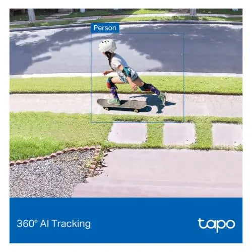 TP-LINK (TAPO C560WS) 4K Outdoor Pan/Tilt Security Wi-Fi Camera, Wi-Fi 6 Dual-Band, Colour Night Vision, Facial Recognition, 306° AI Tracking, Sound & Light Alarm - HONORABLE VETERANS SOLUTIONS