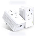 TP-LINK (TL-PA7017P KIT) AV1000 GB Powerline Adapter Kit, 1-Port, AC Pass Through - HONORABLE VETERANS SOLUTIONS