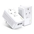 TP-LINK (TL-PA7027P KIT) AV1000 GB Powerline Adapter Kit, 2-Port, AC Pass Through - HONORABLE VETERANS SOLUTIONS