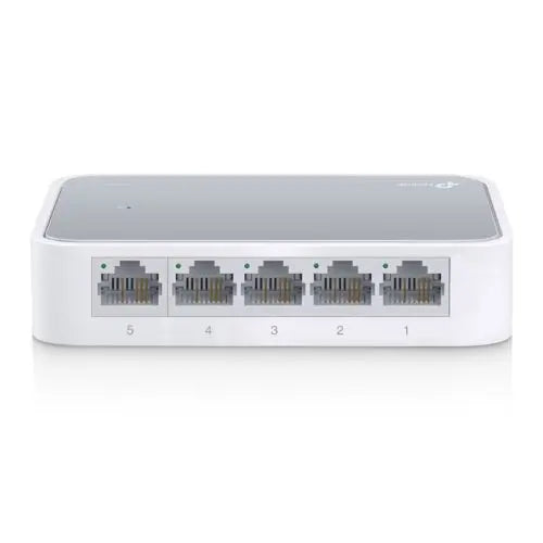 TP-LINK (TL-SF1005D V16) 5-Port 10/100Mbps Unmanaged Desktop Switch, Plastic Case - HONORABLE VETERANS SOLUTIONS