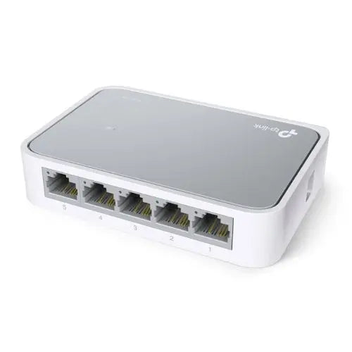 TP-LINK (TL-SF1005D V16) 5-Port 10/100Mbps Unmanaged Desktop Switch, Plastic Case - HONORABLE VETERANS SOLUTIONS