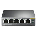 TP-LINK (TL-SF1005P) 5-Port 10/100 Unmanaged Desktop Switch, 4 Port PoE, Steel Case - HONORABLE VETERANS SOLUTIONS