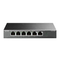 TP-LINK (TL-SF1006P) 6-Port 10/100 Unmanaged Desktop Switch, 4 Port PoE+, Steel Case - HONORABLE VETERANS SOLUTIONS
