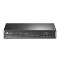 TP-LINK (TL-SF1008P) 8-Port 10/100Mbps Unmanaged Desktop Switch, 4-Port PoE+, Steel Case - HONORABLE VETERANS SOLUTIONS