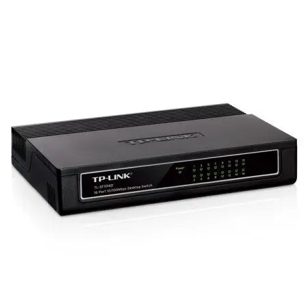 TP-LINK (TL-SF1016D) 16-Port 10/100Mbps Unmanaged Desktop Switch, Plastic Case - HONORABLE VETERANS SOLUTIONS