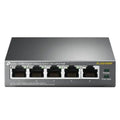 TP-LINK (TL-SG1005P) 5-Port Gigabit Unmanaged Desktop Switch, 4 Port PoE+, Steel Case - HONORABLE VETERANS SOLUTIONS