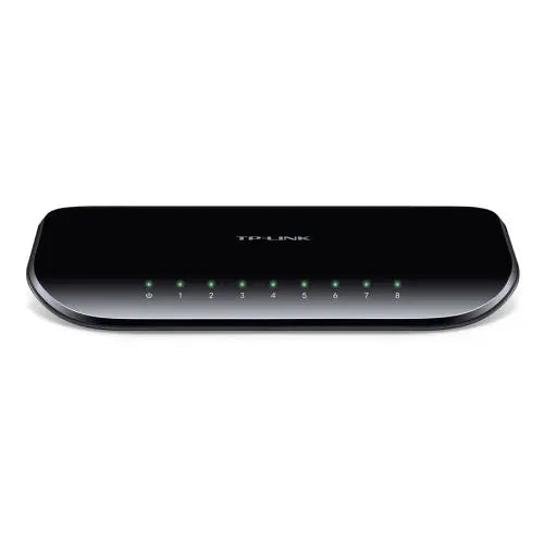 TP-LINK (TL-SG1008D) 8-Port Gigabit Unmanaged Desktop Switch, Plastic Case - HONORABLE VETERANS SOLUTIONS