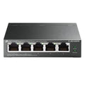 TP-LINK (TL-SG105MPE) 5-Port Gigabit Easy Smart Switch with 4-Port PoE+, Steel Case - HONORABLE VETERANS SOLUTIONS