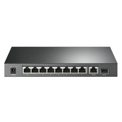TP-LINK (TL-SG1210P) 10-Port GB Desktop Switch, 9 RJ45 + 1 SFP Port, 8-Port PoE+, Metal Casing - HONORABLE VETERANS SOLUTIONS