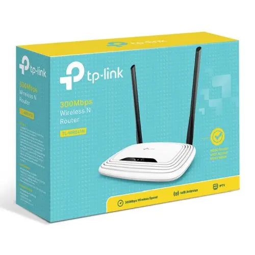 TP-LINK (TL-WR841N V14) 300Mbps Wireless N Router, 4-Port, WPS Button - HONORABLE VETERANS SOLUTIONS