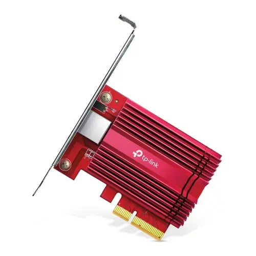 TP-LINK (TX401) 10GBase-T PCI Express Network Adapter, Backwards Compatible, CAT6A Cable, Low-Profile & Full-Height Brackets - HONORABLE VETERANS SOLUTIONS