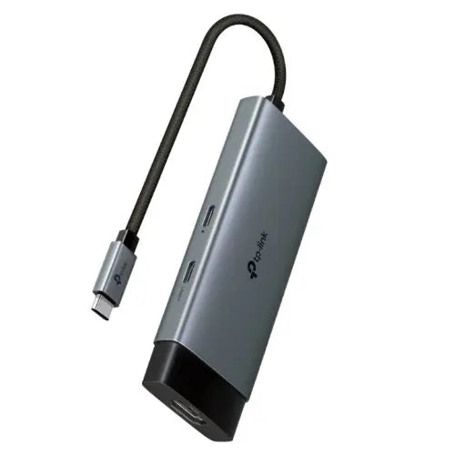 TP-LINK (UH5020C) 5-in-1 USB-C Hub, 1x USB-C (PD 100W), 1x USB-C 5Gbps, 2x USB-A 5Gbps, 1x HDMI 4K - HONORABLE VETERANS SOLUTIONS