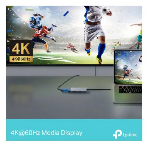 TP-LINK (UH5020C) 5-in-1 USB-C Hub, 1x USB-C (PD 100W), 1x USB-C 5Gbps, 2x USB-A 5Gbps, 1x HDMI 4K - HONORABLE VETERANS SOLUTIONS