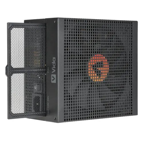 Vida 750W Heracles Black ATX Gaming PSU, 80+ Bronze, 140mm Ultra-Quiet FDM Fan, Flat Black Cables, Power Lead Not Included - HONORABLE VETERANS SOLUTIONS