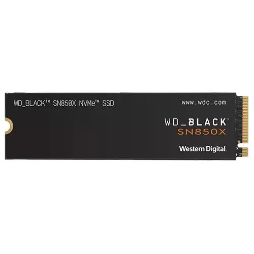 WD 1TB Black SN850X M.2 NVMe Gen4 SSD, M.2 2280, PCIe4, R/W 7300/6300 MB/s, 800K/1100K IOPS, No Heatsink - HONORABLE VETERANS SOLUTIONS