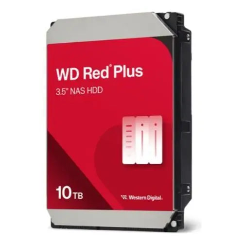 WD 3.5", 10TB, SATA3, Red Plus NAS Hard Drive, 7200RPM, 512MB Cache, OEM - HONORABLE VETERANS SOLUTIONS